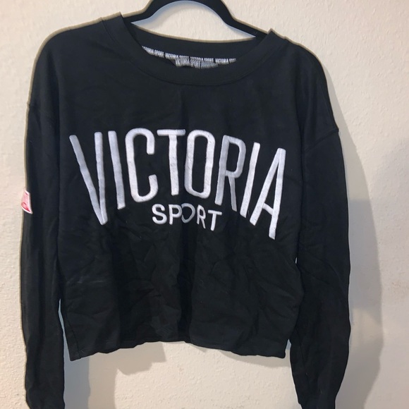 Pullover Cropped Sweatshirt - Picture 2 of 3